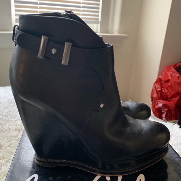Sam Edelman Dalton Wedge Bootie 6.5 - Picture 2 of 6